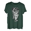 T-Shirt mit Tiger-Motiv, Used-Look T-Shirt