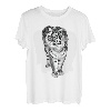 T-Shirt mit Tiger-Motiv, Used-Look T-Shirt