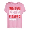 Waiting for Player 3 Werdender Vater Baby Geburt T-Shirt