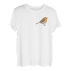 Rotkehlchen Vogel Singvogel Vogelfreund Biologe Gartenvogel T-Shirt