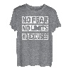 No Fear No Limits No Excuses Shirt Gewichtheben T-Shirt