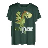 Herren Papasaurus Dinosaurier Vater Papa Sohn Tochter Partnerlook T-Shirt