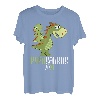 Herren Papasaurus Dinosaurier Vater Papa Sohn Tochter Partnerlook T-Shirt
