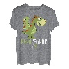 Herren Papasaurus Dinosaurier Vater Papa Sohn Tochter Partnerlook T-Shirt