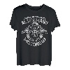 Herren Unterschätze niemals einen alten Mann auf einem Motorrad T-Shirt
