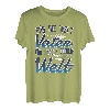 Vater Du Bist Die Welt T-Shirt Vatertagsgeschenke