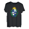 Uruguay Wappen Tee Flagge Uruguay T-Shirt