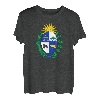 Uruguay Wappen Tee Flagge Uruguay T-Shirt