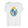Uruguay Wappen Tee Flagge Uruguay T-Shirt