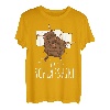 Offizielles Schlafshirt Schottisches Hochlandrind Kuh T-Shirt