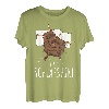 Offizielles Schlafshirt Schottisches Hochlandrind Kuh T-Shirt