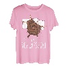 Offizielles Schlafshirt Schottisches Hochlandrind Kuh T-Shirt