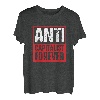 Socialist Socialism Libertarian Anti-Kapitalist für immer T-Shirt