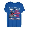 Brave Mädchen Bikerin Biker Bike Motorradfahrerin Geschenk T-Shirt