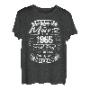 55. Geburtstag Geschenk Legendär seit März 1965 T-Shirt