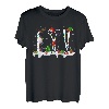 Weihnachtsfriseur-Werkzeuge, Weihnachtsmann, Rentier, Elf, Friseur T-Shirt