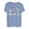 Weihnachtsfriseur-Werkzeuge, Weihnachtsmann, Rentier, Elf, Friseur T-Shirt