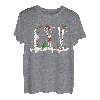 Weihnachtsfriseur-Werkzeuge, Weihnachtsmann, Rentier, Elf, Friseur T-Shirt