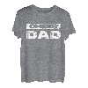 Herren Cheer Dad T-Shirt Vatertag Shirt T-Shirt