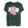 Offizielles Schlafshirt Schwein Landwirt Bauernhof Schweine T-Shirt