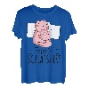 Offizielles Schlafshirt Schwein Landwirt Bauernhof Schweine T-Shirt