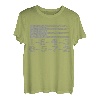 USA Flag 18436572 Fire Order Kleiner Blockmotor V8 Block T-Shirt