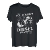 Blood Group Diesel Positiver Digger Loader Radlader Bagger T-Shirt