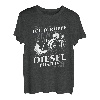 Blood Group Diesel Positiver Digger Loader Radlader Bagger T-Shirt