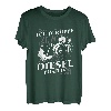 Blood Group Diesel Positiver Digger Loader Radlader Bagger T-Shirt