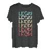 Vornamen LEON German Boy Retro Personalisierter Geburtstag T-Shirt