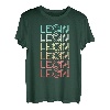 Vornamen LEON German Boy Retro Personalisierter Geburtstag T-Shirt