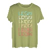Vornamen LEON German Boy Retro Personalisierter Geburtstag T-Shirt