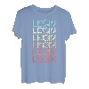 Vornamen LEON German Boy Retro Personalisierter Geburtstag T-Shirt