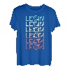 Vornamen LEON German Boy Retro Personalisierter Geburtstag T-Shirt