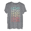 Vornamen LEON German Boy Retro Personalisierter Geburtstag T-Shirt