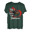 Das Leben ist besser mit einem Dobermann Hundeliebhaber lustig T-Shirt