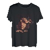 Gympanse lustiger Fitness Training Sport Affe Hantelbank T-Shirt