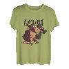 Gympanse lustiger Fitness Training Sport Affe Hantelbank T-Shirt