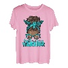 Blaugrünes Band, unordentlicher Dutt, Haar, Myasthenie, Gravis Warrior Geschenke T-Shirt