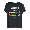 2. Schwangerschaft verkünden Zweites Kind 2. Mal Papa Mama T-Shirt