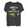 2. Schwangerschaft verkünden Zweites Kind 2. Mal Papa Mama T-Shirt