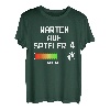 2. Schwangerschaft verkünden Zweites Kind 2. Mal Papa Mama T-Shirt