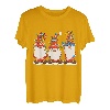 Drei Zwerge Girlande Hut Zwerg Weihnachtsbaum Lichter T-Shirt