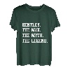 Bentley Der Mann Der Mythos Die Legende Lustiger benutzerdefinierter Name T-Shirt