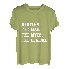 Bentley Der Mann Der Mythos Die Legende Lustiger benutzerdefinierter Name T-Shirt