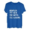 Bentley Der Mann Der Mythos Die Legende Lustiger benutzerdefinierter Name T-Shirt