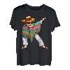 Cinco De Mayo Lustiger Dabbing Poncho Sombrero Mexikaner Dab T-Shirt
