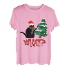 Schwarze Katze Weihnachten Baum Cat What lustiges Geschenk T-Shirt