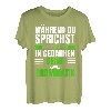 Während du sprichst korrigiere ich deine Grammatik Spruch T-Shirt
