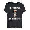 Willkommen im Irrenhaus - Zwangsjacke Verrückt Spruch T-Shirt